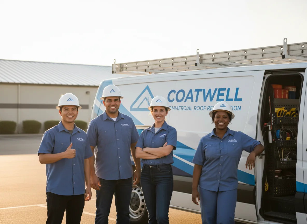 Commercial roof coating company in Morrisonville, NY